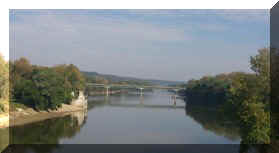 Picture of river and bridge